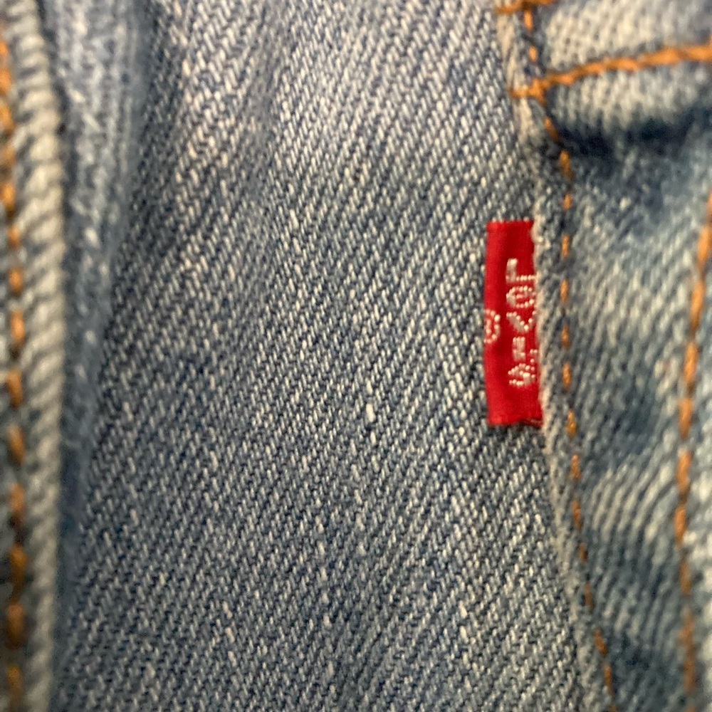 Levi's 550 Men’s Jeans 40x32 Blue Denim Relaxed Fit Straight Leg - Picture 5 of 6